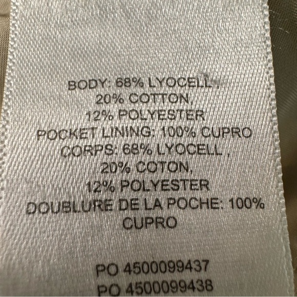 Aritzia The Group by Babaton Kerri Pant Wide Leg Neutral Minimalist Size Large - Picture 16 of 16